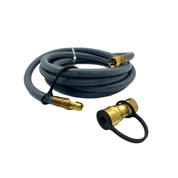 Universal Natural Gas Hose Kit with Quick Connect Fitting for Gas Grill