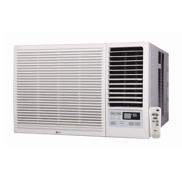 LG 12,000 BTU Window Air Conditioner with Cool, Heat and Remote