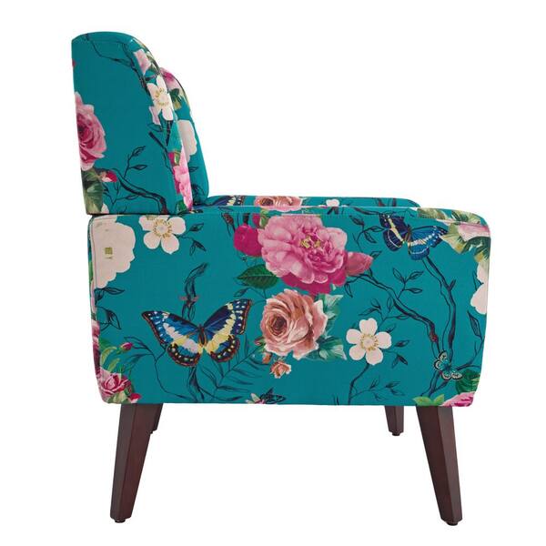 u*3様 G-Plan HighBackArmChairFresco Uixe Blue And Floral Pattern
