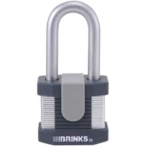 2 in. Solid Steel Commercial Padlock with Boron Shackle