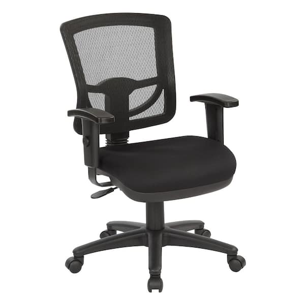 OSP Home Furnishings ProGrid FreeFlex Black Mesh Back Task Chair