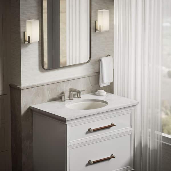 KOHLER Caxton 19-1/4 in. Oval Vitreous China Undermount Bathroom