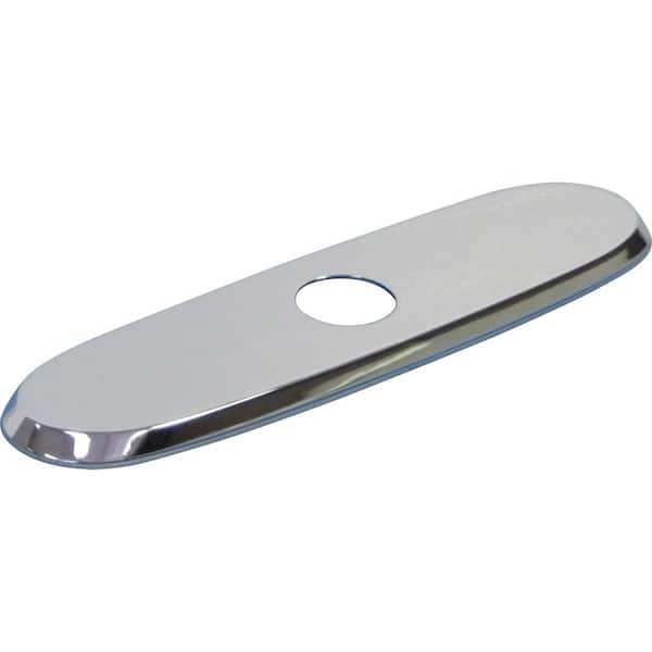 Elkay 2.75 in. x 10 in. Chrome Escutcheon Plate