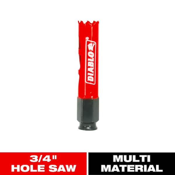 DIABLO 3/4 in. Bi-Metal Hole Saw with 2-3/8 in. Cutting Depth