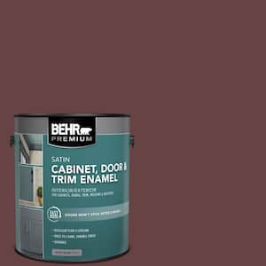 1 gal. #MQ1-14 Twinberry Satin Enamel Interior/Exterior Cabinet, Door & Trim Paint