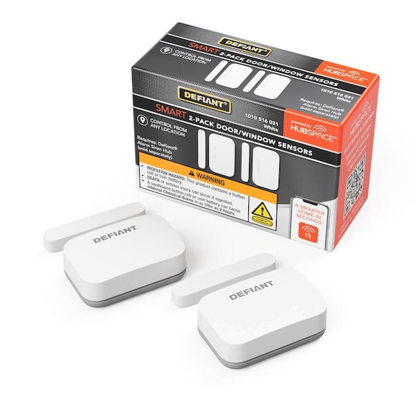 Smart Home Starter Bundle Includes Camera, Contact Sensor (2), Motion Sensor, Bulb (3), Plug (2), SD Card