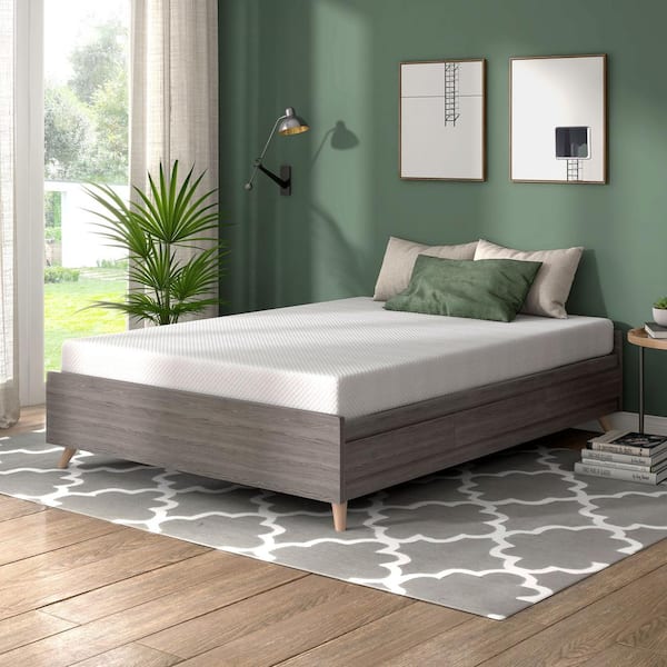 Furniture of America Zinnia Full Medium Memory Foam 10 in. Bed-in-a-Box CertiPUR-US Mattress