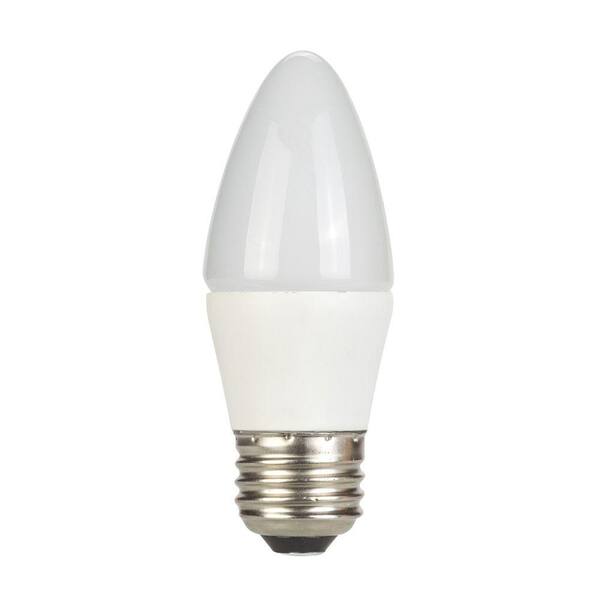 Globe Electric 40W Equivalent Soft White (2700K) B11 Dimmable LED Light Bulb
