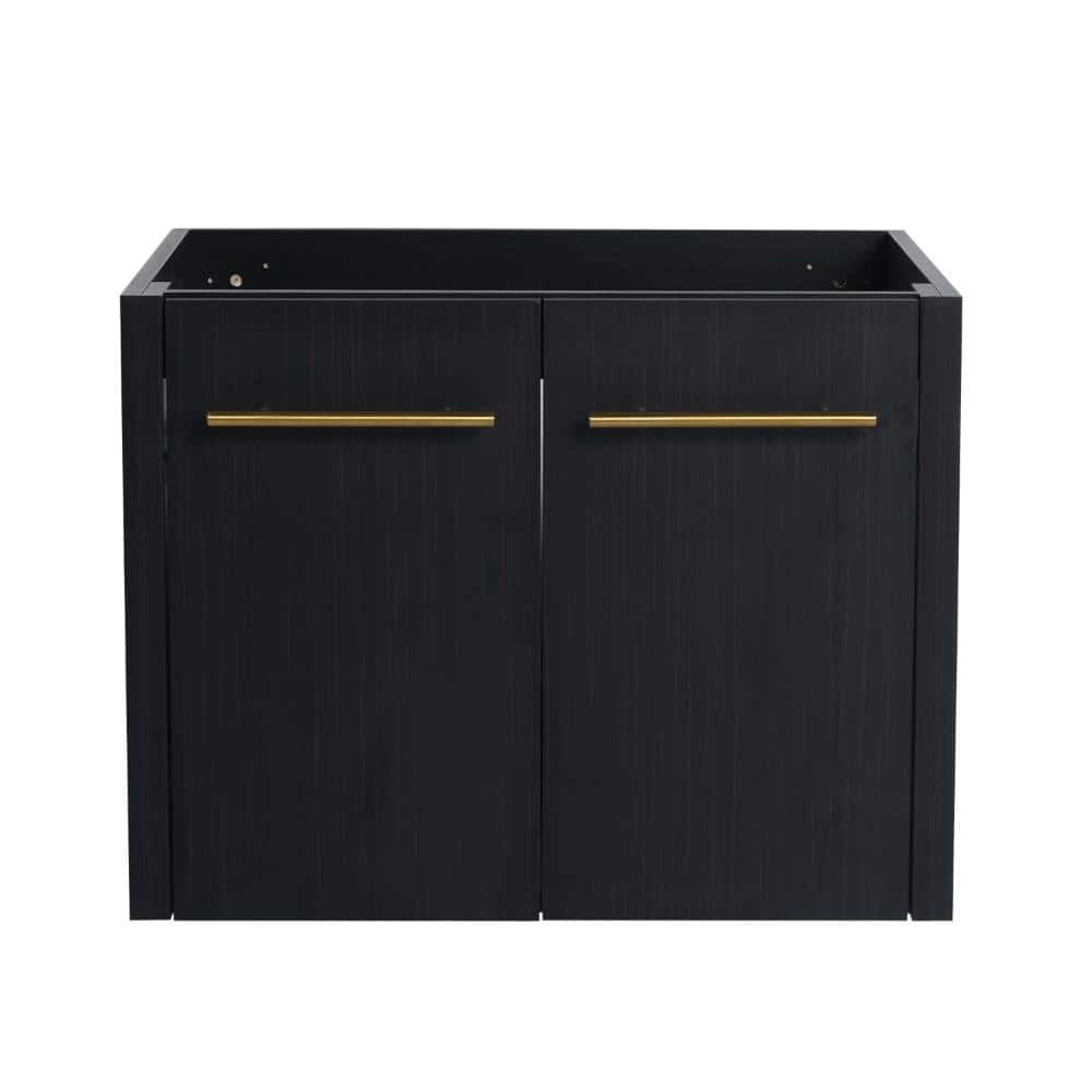 24 in. Bath Vanity Cabinet without Top in Black Chestnut Unassembled price history on PriceWatchPro