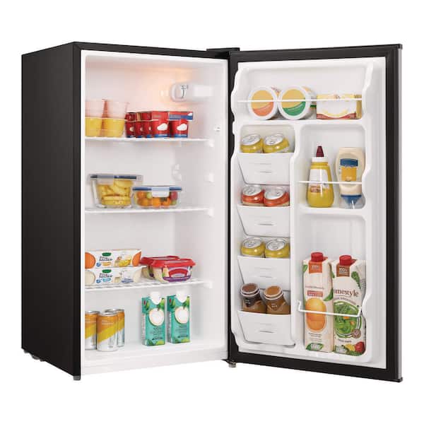Vissani 3.3 cu. ft. Mini Refrigerator in Stainless Look with 7