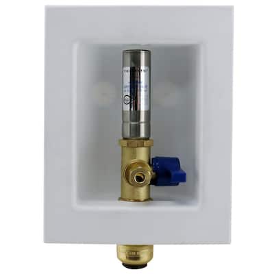 inline valve for ice maker