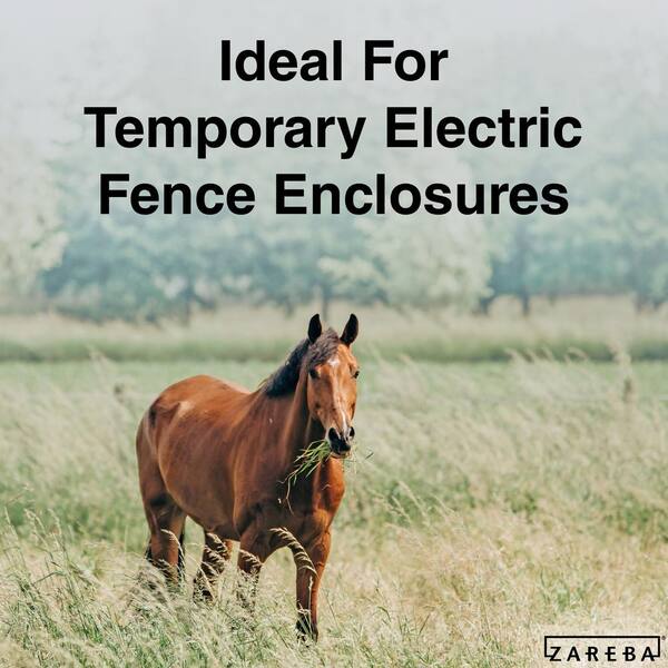 Pig Tail Step In Fence Post Insulated Loop On Top Temporary Enclosures 25 Pack 