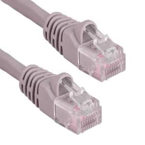 3 ft. Cat5e 350 MHz UTP Snagless Crossover Ethernet Network Patch Cable, Gray