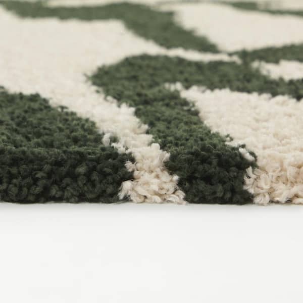 Alonzo Green 8 ft. x 10 ft. Area Rug