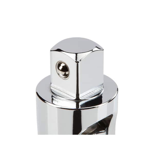 Palm Grip Ratchet with Universal Joint 1/4 Drive 