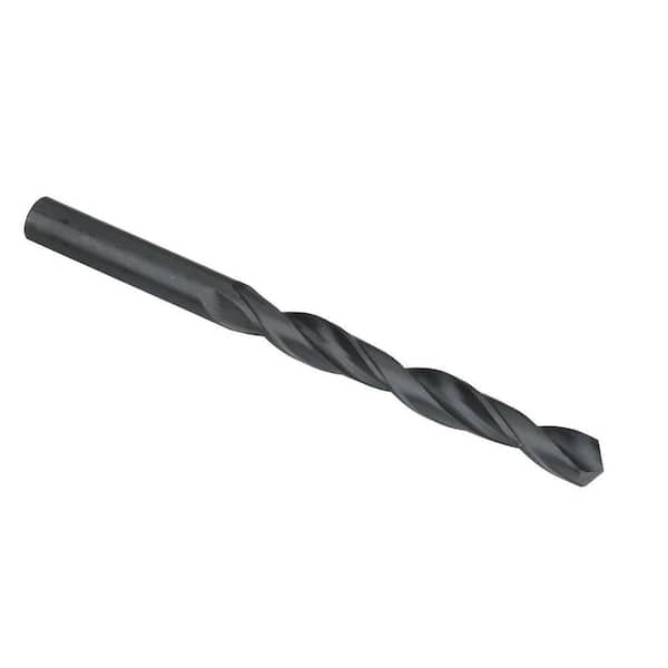Drill America #10 High Speed Steel Premium General Purpose Black Oxide Black Oxide Twist Drill Bit (12-Pack)