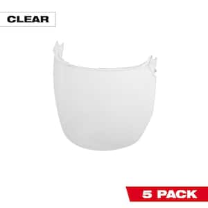 BOLT Fog Free Clear Full Face Replacement Shields (5-Pack)