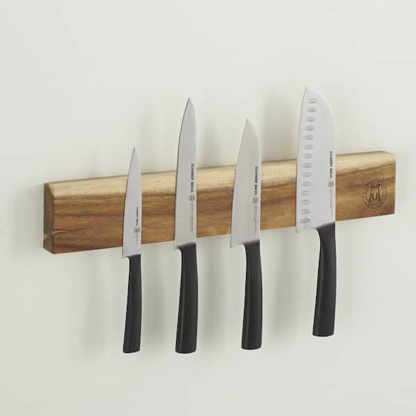 Schmidt Brothers – Black 18” Magnetic Wall Bar, Universal Storage For Up to  8 - 10 Knives – Schmidt Bros.