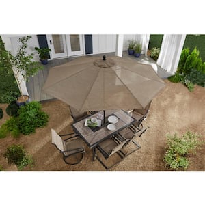 Hampton bay crestridge patio set hot sale