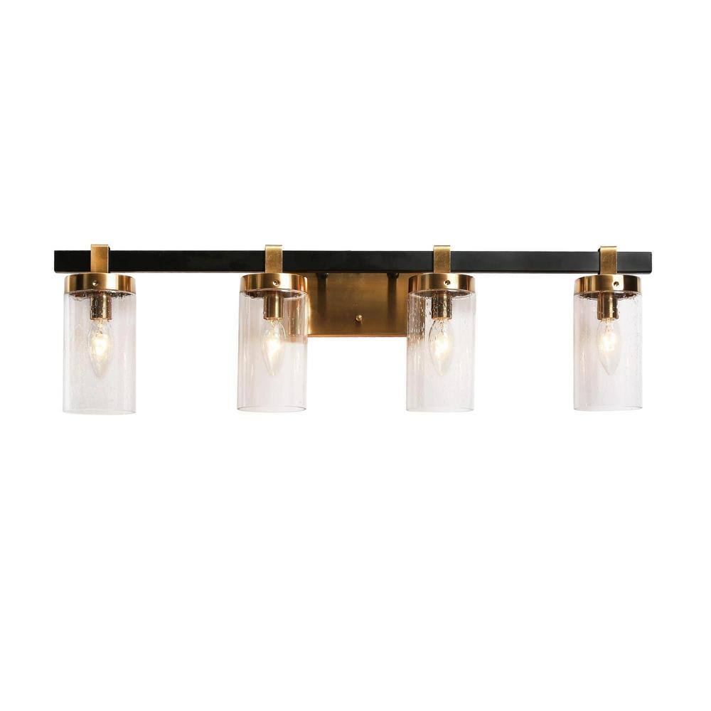 brass 4 light vanity light