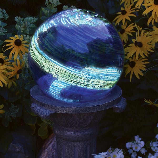 light up gazing ball