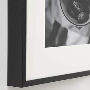 8' X 10' Black Matted Picture Frame with Wall Mount Two-Toned Special Moments 
