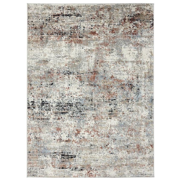 Eternity Barcelona Crimson 7 ft. 10 in. x 10 ft. 6 in. Area Rug