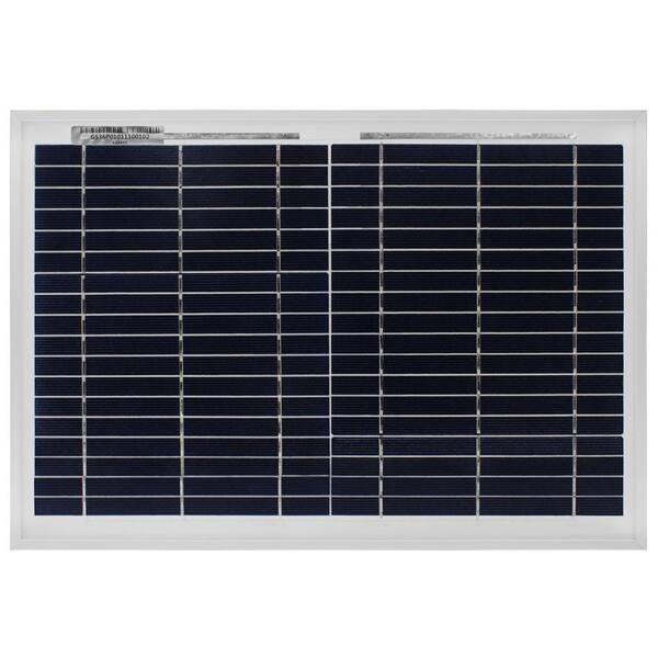 MIGHTY MAX BATTERY 10 Watt Polycrystalline Solar Panel Charger for Car Battery