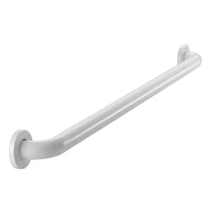 36 in. x 1-1/2 in. Concealed Screw ADA Compliant Grab Bar in White