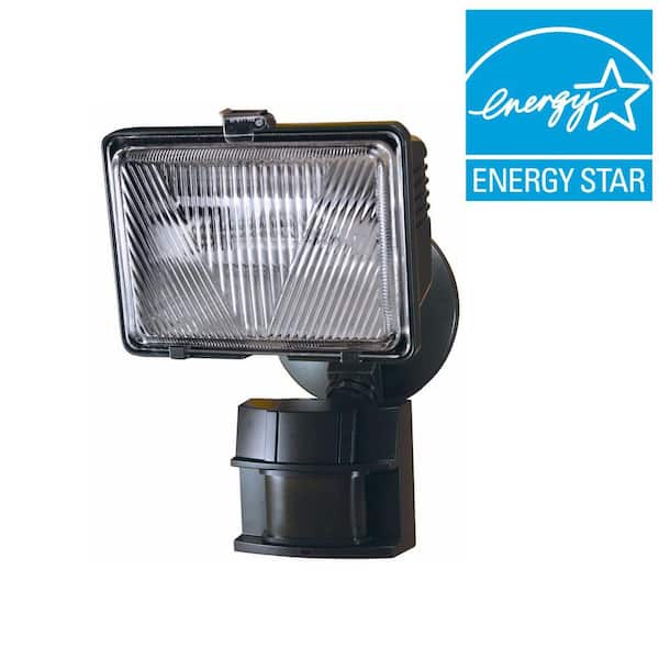 Defiant 180 Degree Bronze Motion Sensing Outdoor Security Light SL-5525 ...