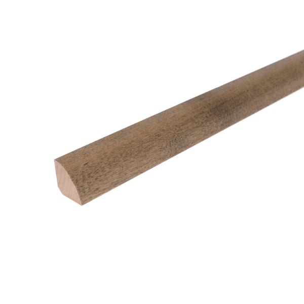 ROPPE Quarter Round Matte Sash 0.75 in. T x 0.75 in. W x 78 in. L Hardwood Trim
