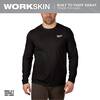 Milwaukee Gen II Men's Work Skin 2XL Hi-Vis Light Weight Performance Long-Sleeve  T-Shirt 415HV-2X - The Home Depot