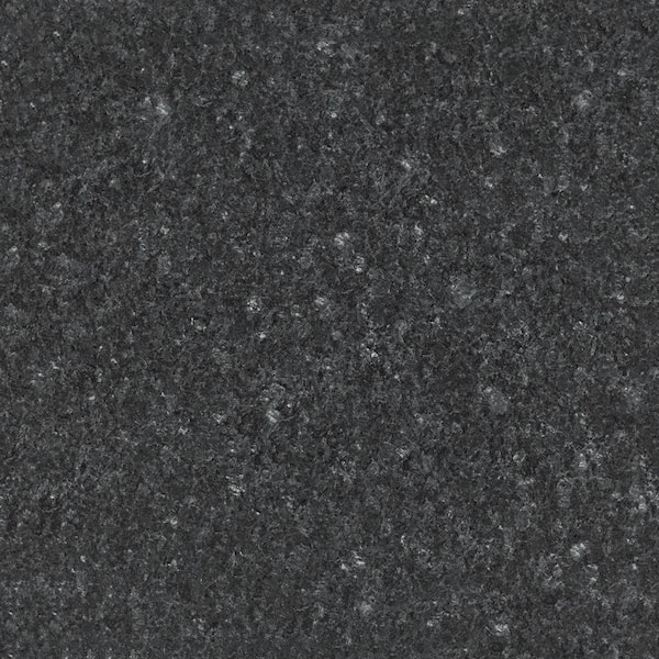 FORMICA 3 in. x 5 in. Laminate Sheet Sample in Midnight Stone with Etchings Finish