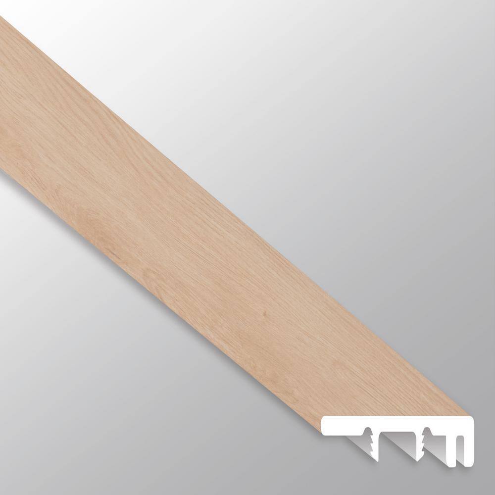 Ambercliff 1/4 in. T x 1.5 in. W x 94 in. L Luxury Vinyl End Cap Molding