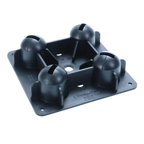 Structural Pier Black (4-Pack)