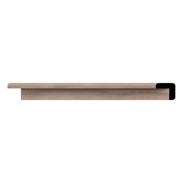 Ekena Millwork WM206 0.75 in. D x 0.75 in. W x 96 in. L Wood (Walnut) Corner Moulding