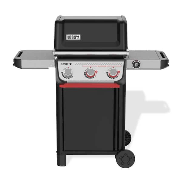 Spirit Smart EX-325 3-Burner Liquid Propane Gas Grill in Black with Wi-Fi Enabled Digital Thermometer
