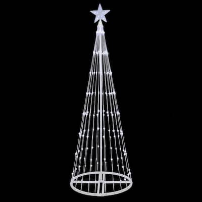 Outdoor Christmas Trees - Outdoor Christmas Decorations - The Home Depot