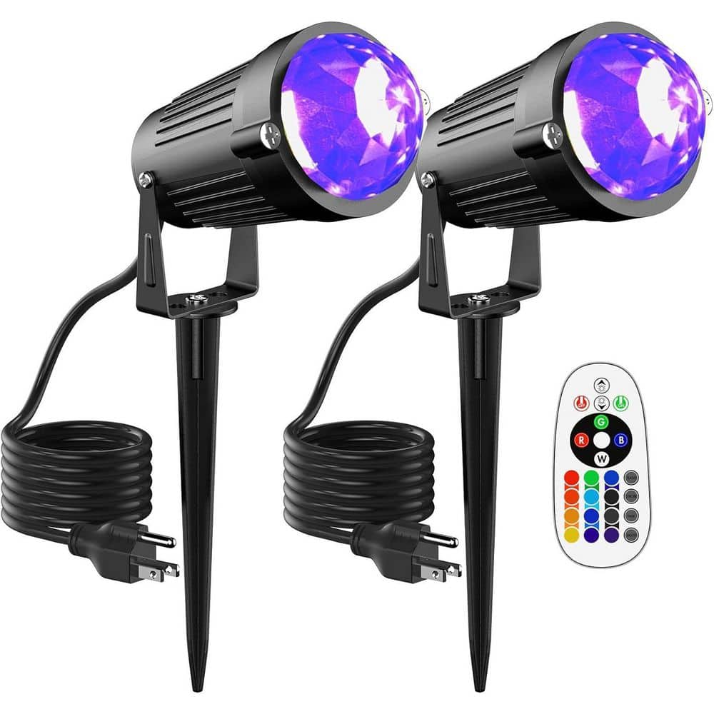 BeamBox 800 Lumen Black Integrated LED Floodlight, IP65 Waterproof