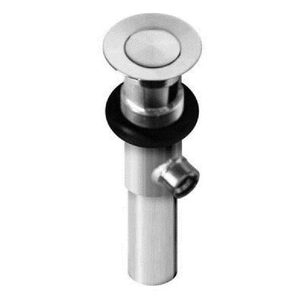 Photo 1 of 1-1/4 in. Sink Drain Pop-Up Drain Assembly in Brushed Nickel