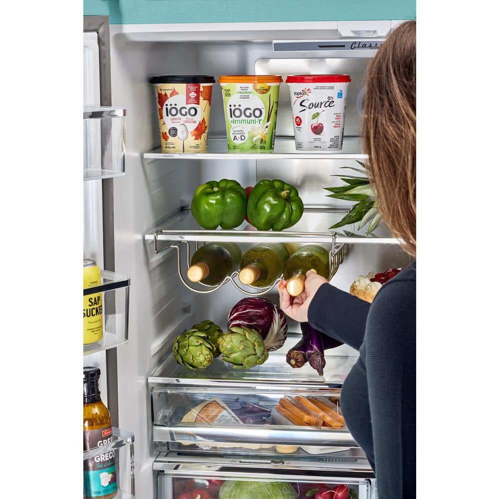 Ocean Mist Turquoise French Door Refrigerator with Ice Maker