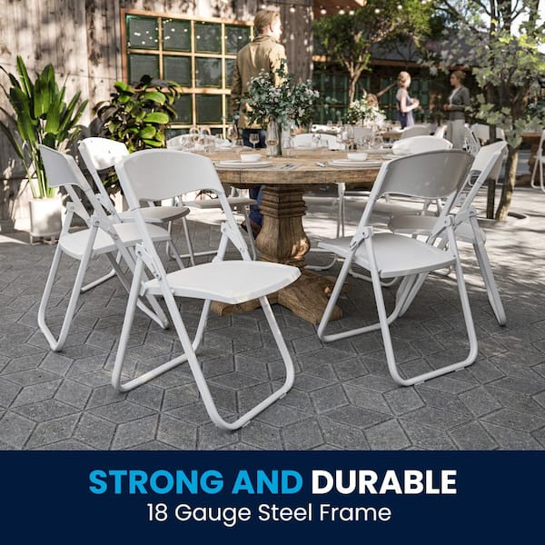 Carnegy Avenue White Hercules Series Big and Tall Stackable