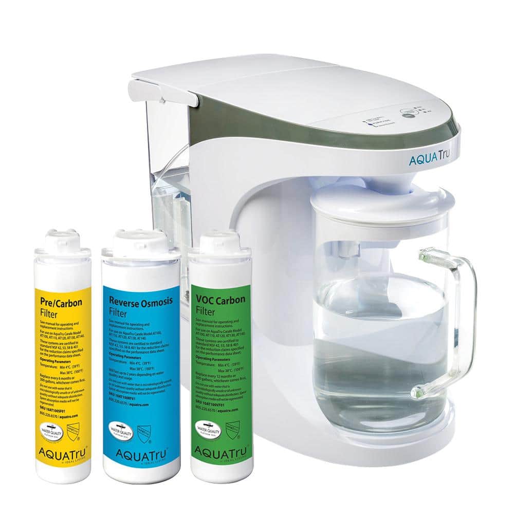 AquaTru White 4-Stage Under-Sink Water Purifier