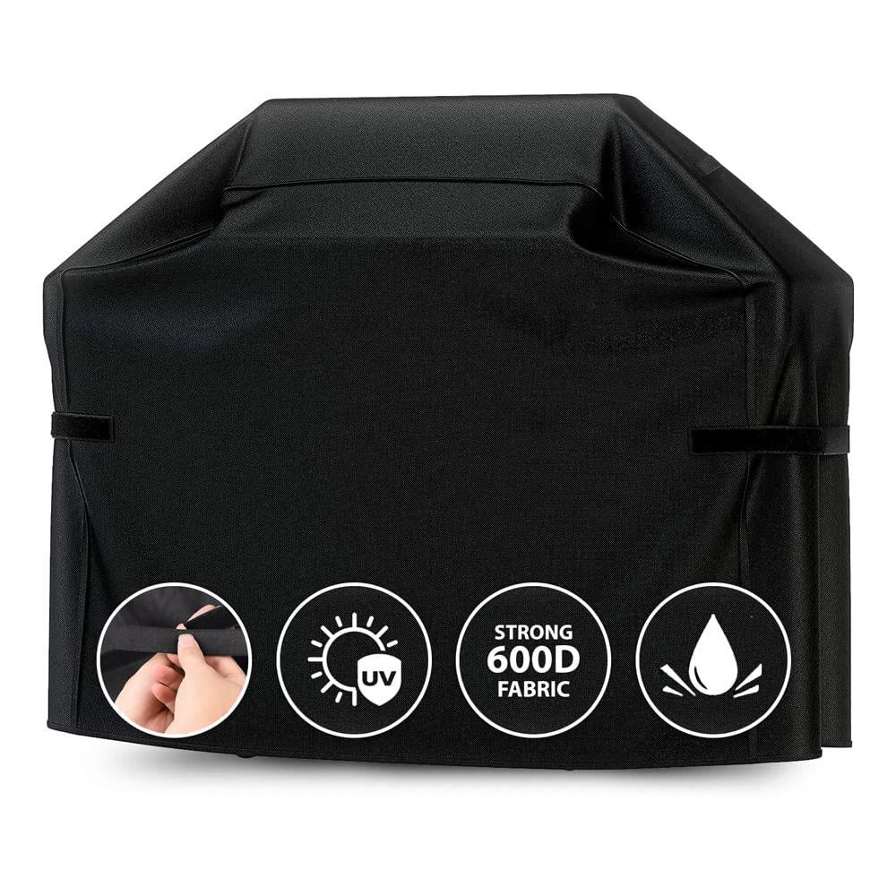 Grill Cover for Outdoor Grill, BBQ Grill Cover, Top Heavy-Duty Large Grill 