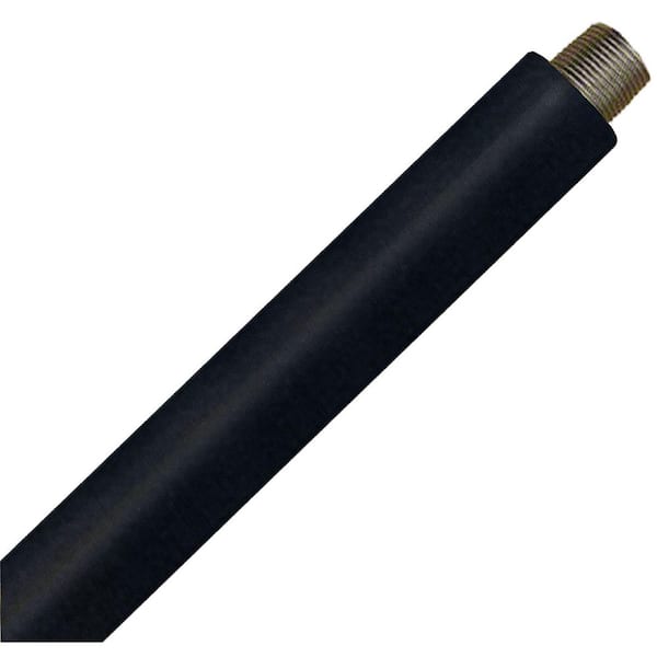 12 in. Black Ceiling Light Extension Rod