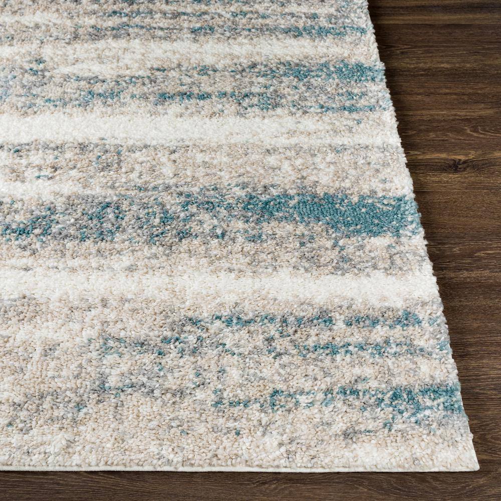 Doyle Aqua 8 ft. x 10 ft. Modern Indoor Area Rug - thumbnail 3