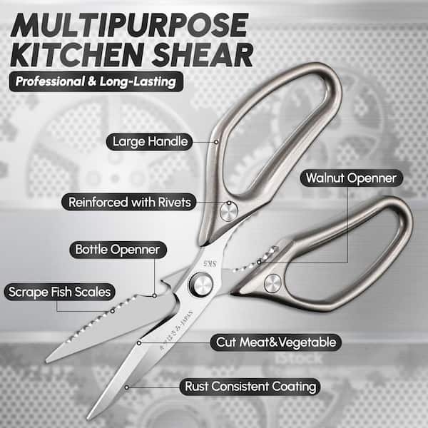 衛生日用品 Hayashi Scissors V-30RW-WH6 & V-ME-ATH6 Hayashi Cutlery - Allex Scissors - Teflon Coating – JINEN