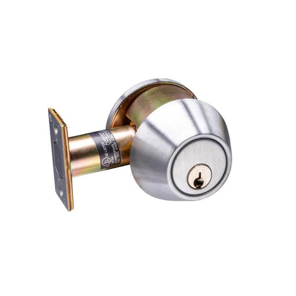 Taco 700 Series Grade 2 Brushed Chrome Single Cylinder Deadbolt