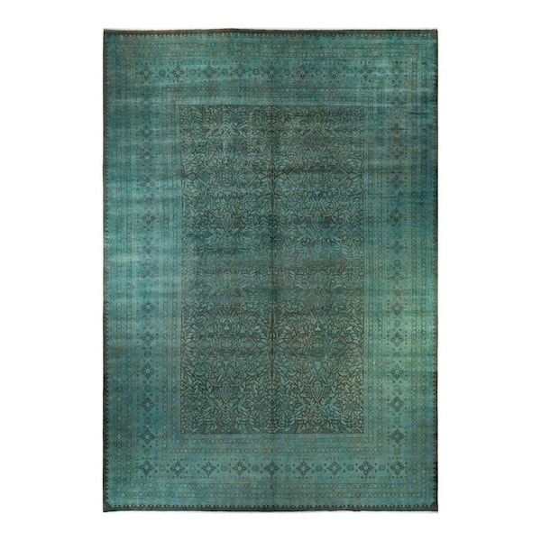 Chloe & Olivia Home Fine Vibrance Brown 17 ft. 10 in. x 12 ft. 5 in. Handmade Area Rug