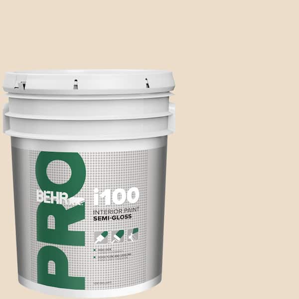 5 gal. #290E-1 Weathered Sandstone Semi-Gloss Interior Paint